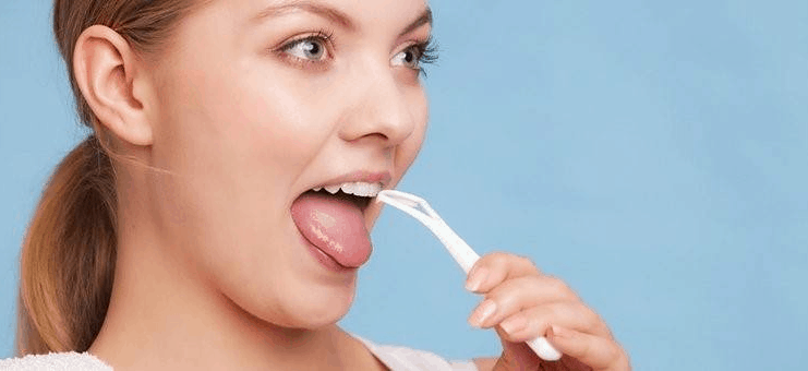 tongue cleaning for better oral health