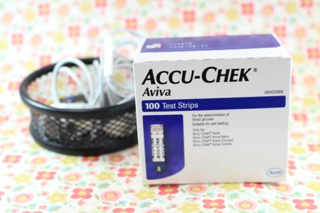 Accu-Check for checking blood sugar level